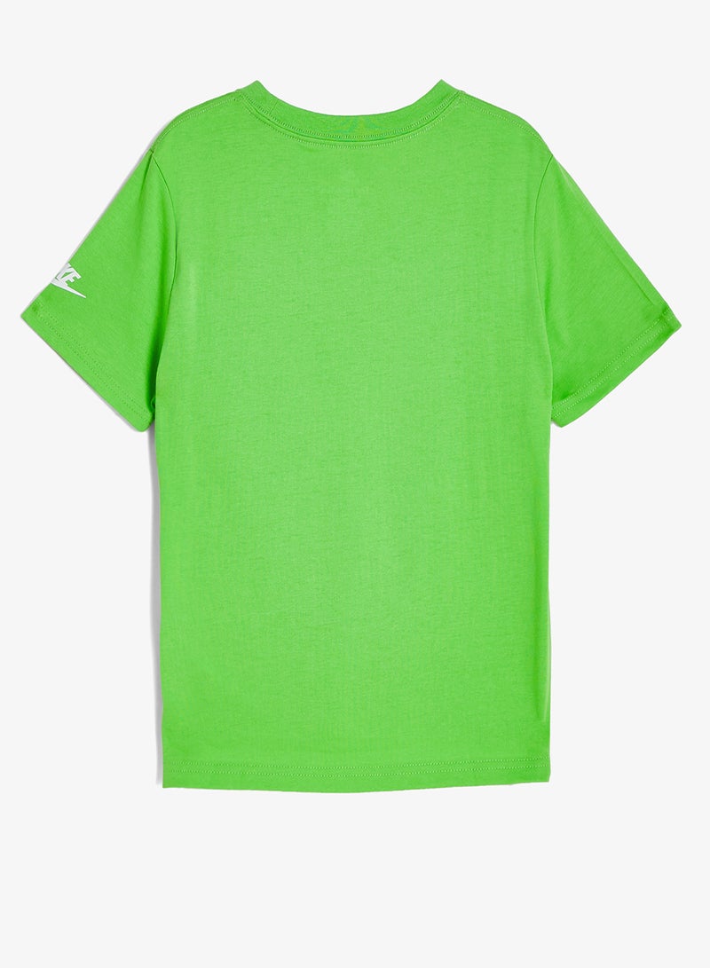 Nike Kids Futura Evergreen T-Shirt - Image 2